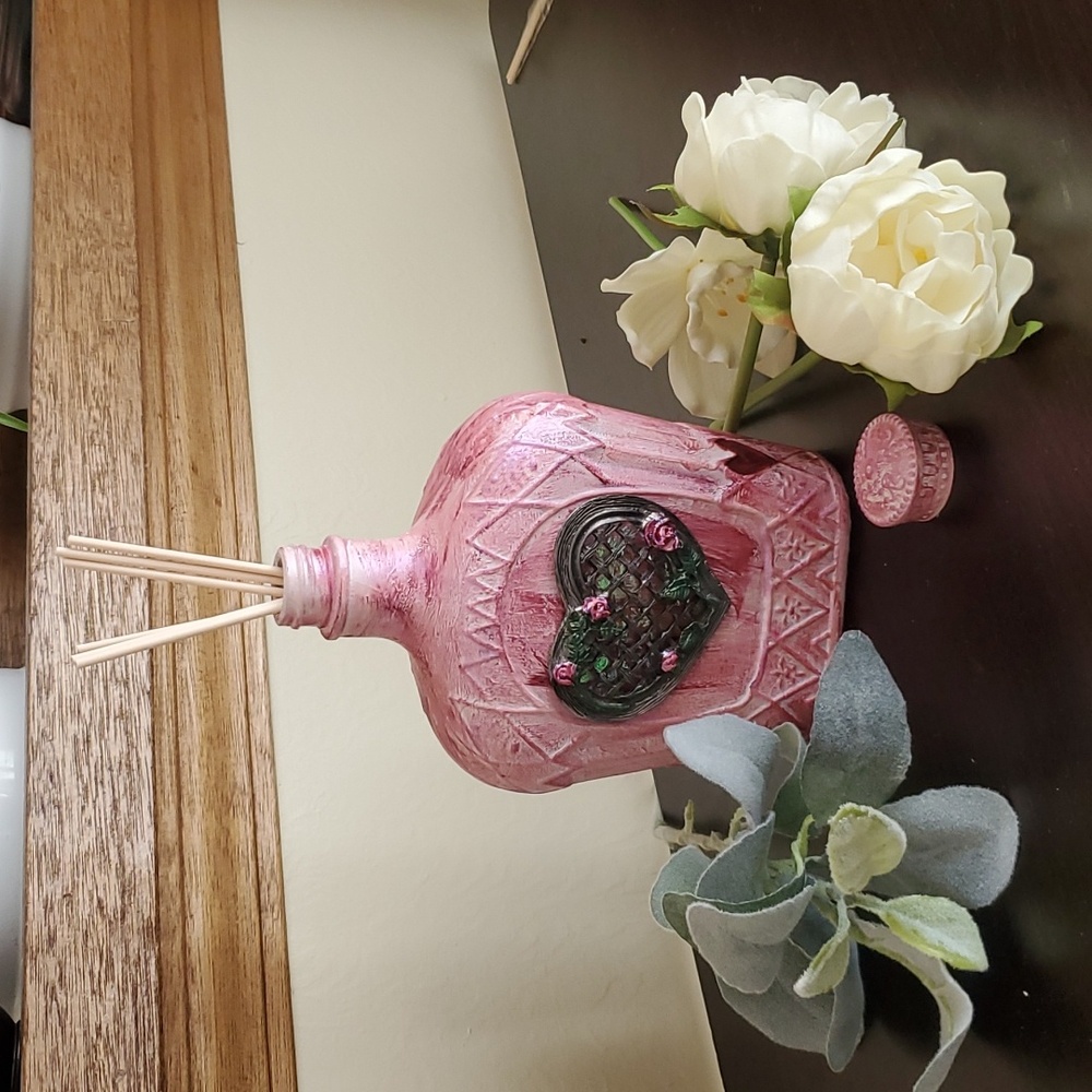 Upcycled Crown Royal Valentines Day Bottle